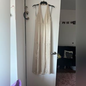 Forever 21 | Floor Length Grown (Dress) | Cream | size L